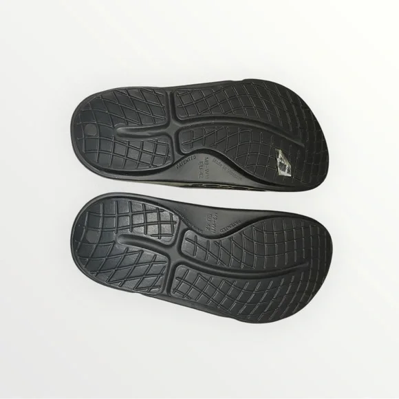 OOFOS OOahh Sport Flex LTD Recovery Slides Black | M9 W11 EU42 - Picture 3 of 5